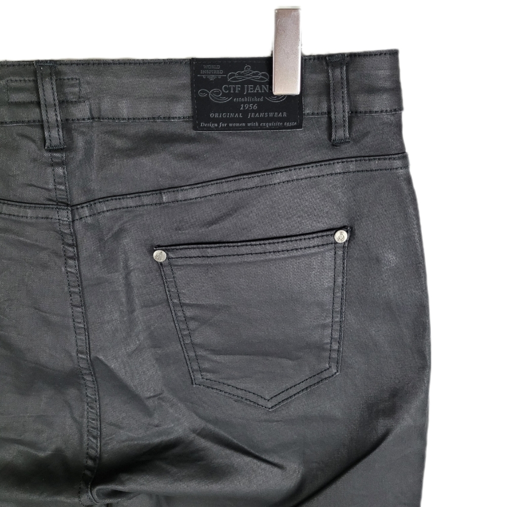 CORTEFIEL | coated denim stretch skinny jeans